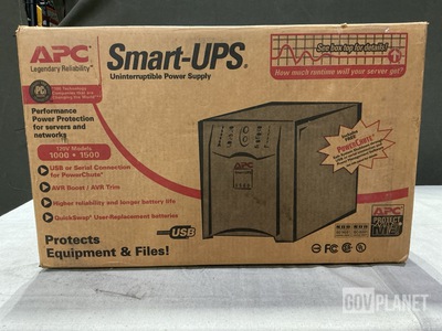 (12) APS SUA1500X93 UPS Uninterruptible Power Supplies