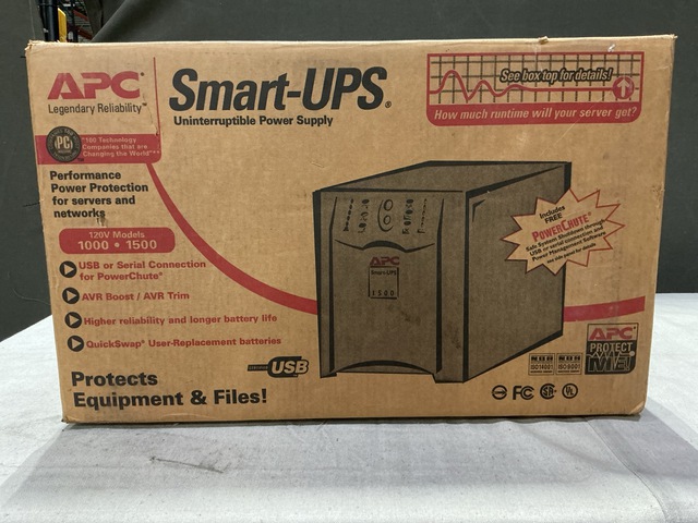 (12) APS SUA1500X93 UPS Uninterruptible Power Supplies (12) APS SUA1500X93 UPS Uninterruptible Power Supplies