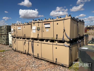 (9) Airgo ACDS 88 Mule PAC Storage Container
