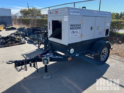 2021 Wacker Neuson G25 T4F 20 kW Mobile Generator