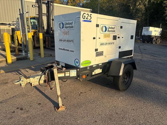 2018 Doosan G25WDO-T4F 28.8 kW Mobile Generator Set