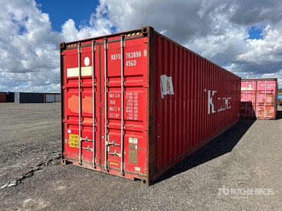 2007 40 ft High Cube Kontener magazynowy
