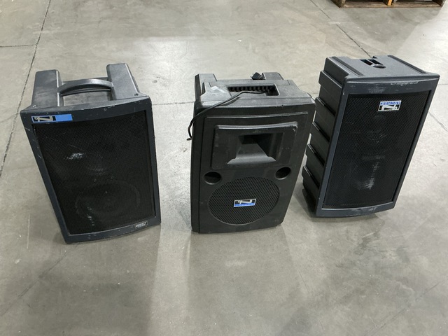 (8) Assorted Anchor Audio Speakers