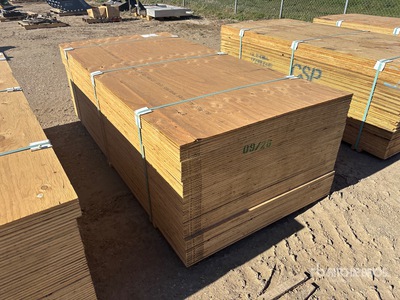 Quantity of (60) 1/2" 4x8 CSP/DFP No Stamp Plywood (Unused)