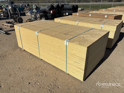Quantity of (40) 3/4" 4x8 CSP/DFP No Stamp Plywood (Unused)