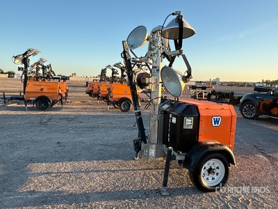 2022 Wanco 6 kVA を見 Light Tower