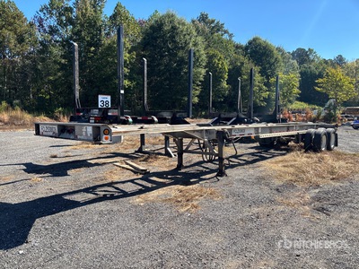 2008 Diamond T/A Extendable 40'-53' Remorque conteneur