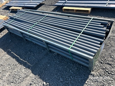 Quantity of (68) 2 in x 9 ft 10 inch Grey UPVC Rigid Non-Metallic Conduit (Unused)