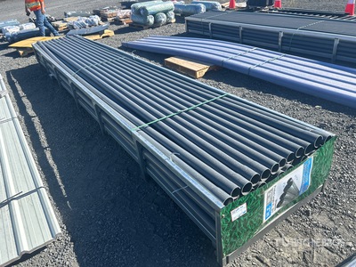Quantity of (58) 2.5 in x 19 ft 8 in Grey UPVC Rigid Non-Metallic Conduit (Unused)