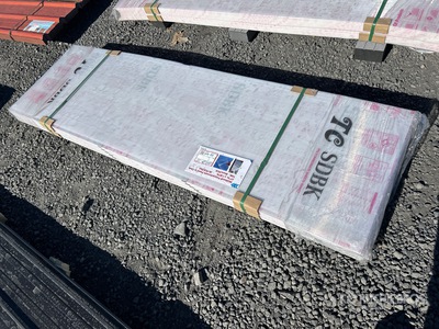 Quantity of (20) Multiwall Polycarbonate Pane in Clear (Unused)