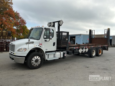 2017 Freightliner M2-106 6x4 Weldcoa Sur-Loc Pallet Body Flatbed Truck