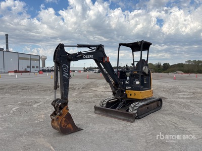 2018 John Deere 26G Minikoparka