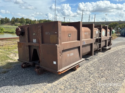 2015 Wastequip 22 ft 25 CY Vacuum Contenedor de rodillo
