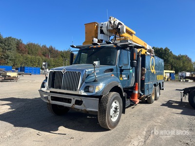 2006 Posi-Plus 500-50-RU 50 ft on 2006 International 7400 SBA 6x4 Extended Cab Bucket Truck (Inoperable)