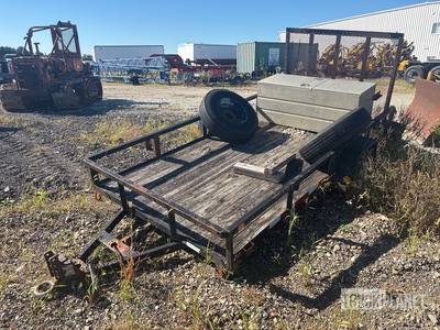 2011 Sure-Trac ST7212TA-B 12 ft S/A Utility Trailer
