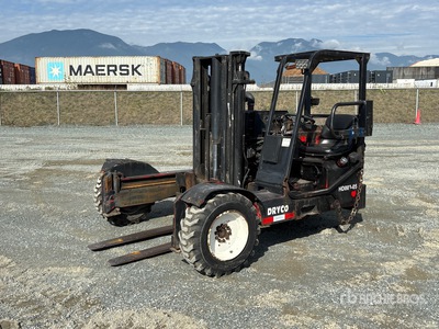 Mofett M9 6100 lb 3x3 Truck Mounted Forklift