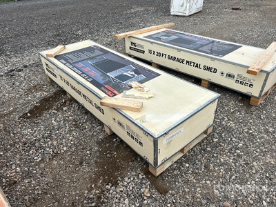 TMG MS1320A 13 ft x 20 ft Metal Szopa (Unused)