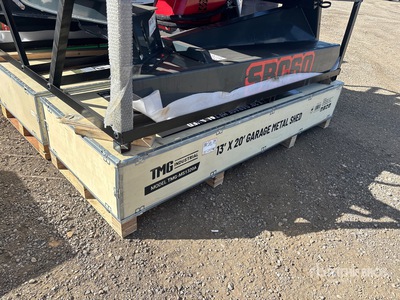 TMG MS1320A 13 ft x 20 ft Metal Szopa (Unused)