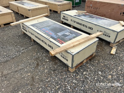 TMG MS1320A 13 ft x 20 ft Metal Szopa (Unused)