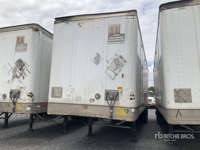 2018 Lozano 35 ft x 102 in T/A Caja Seca / Van Trailer