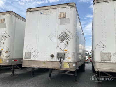 2018 Lozano 35 ft x 102 in T/A Caja Seca / Van Trailer