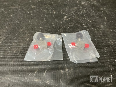 (2) Circle Seal Controls 9420T1-4TTP Globe Valves