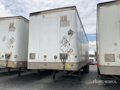 2018 Lozano 35 ft x 102 in T/A Caja Seca / Van Trailer