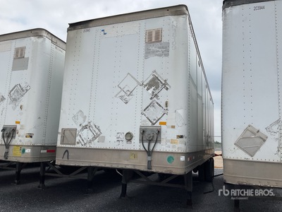 2018 Lozano 35 ft x 102 in T/A Caja Seca / Rimorchio furgonato