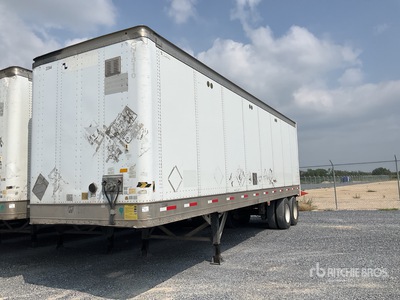2018 Lozano 35 ft x 102 in T/A Caja Seca / Rimorchio furgonato
