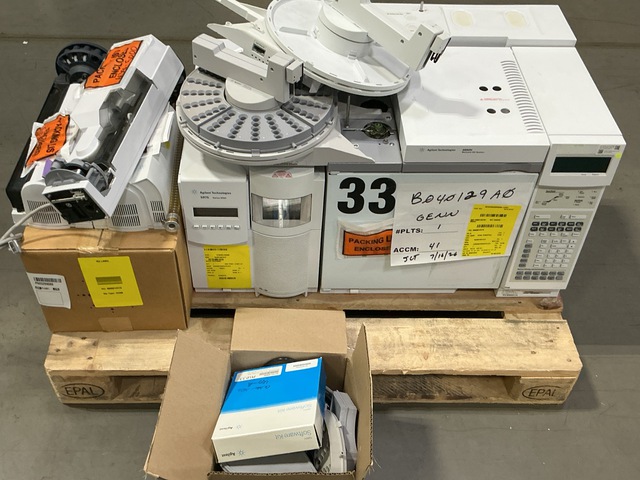 Agilent 5975 MSD Gas Chromatograph/Mass Selective Detector