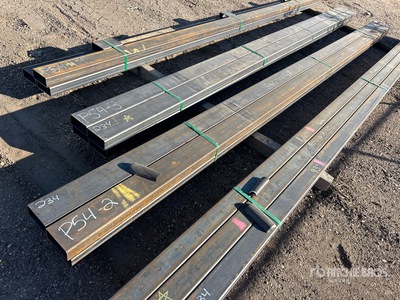 Quantity of (4) 2026 Kit Containers STEEL Pipe (Unused)