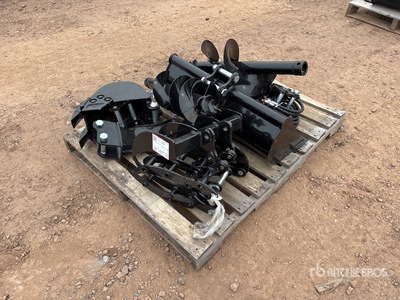 Quantity of (9) Mini Excavator Attachments (Unused)