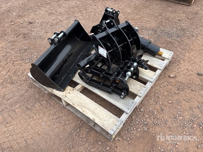 Quantity of Mini Excavator Attachments (Unused)