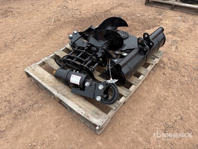 Quantity of (9) Mini Excavator Attachments (Unused)