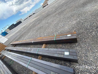 Quantity of (9) 2026 Kit Containers STEEL 3"x4"x253" square steel pipe Pipe