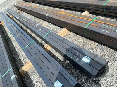Quantity of ((9)) 2026 Kit Containers STEEL 3"x3"x271" square steel pipe Pipe