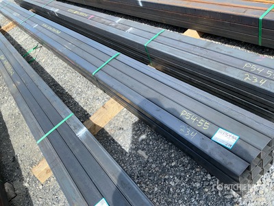 Quantity of (12) 2026 Kit Containers STEEL 3"x3"x268" square steel pipe Pipe