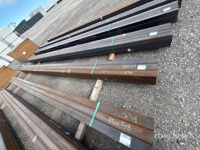 Quantity of (9) 2026 Kit Containers STEEL 3"x3"x251" square steel pipe Pijp