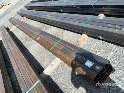 Quantity of (9) 2026 Kit Containers STEEL 3"x3"x251" square steel pipe Pipe