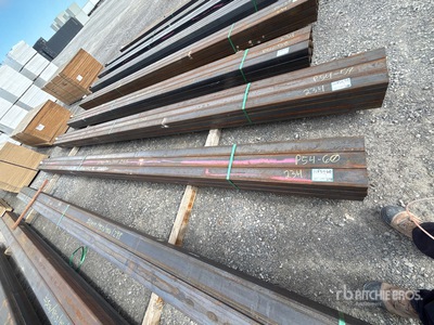 Quantity of (9) 2026 Kit Containers STEEL 3"x4"x255" square steel pipe Pipe