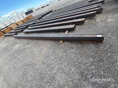 Quantity of (8) 2026 Kit Containers STEEL 2 in x 5 in x 281 in Square Steel Pipe Pipe