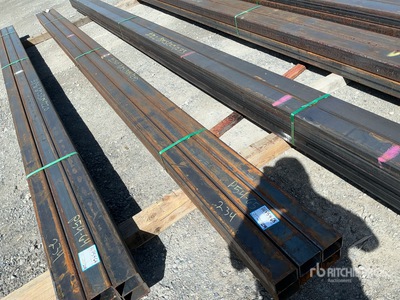 Quantity of (6) 2026 Kit Containers STEEL 3"x4"x240" square steel pipe Pipe