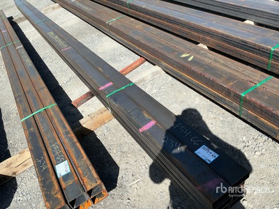 Quantity of (8) 2026 Kit Containers STEEL 2"x5"x273" square steel pipe Pipe
