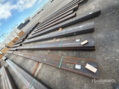Quantity of (4) 2026 Kit Containers STEEL 4 in x 6 in x 294 in Square Steel Pipe Pipe (Unused)