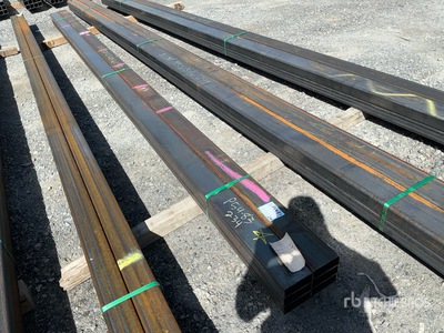 Quantity of (62) 2026 Kit Containers STEEL 2"x5"x235" square steel pipe Pipe (Unused)