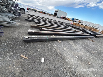Quantity of (4) 2026 Kit Containers 3 in x 6 in x 24 ft Rectangle Steel Tubing (Unused)