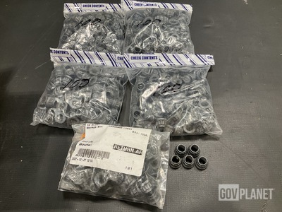 (4) Packages of BACN10HR7CD Self-Locking Nuts