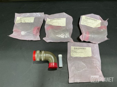 (4) ITT Cannon CA3108KE28-12P Electrical Plug Connectors