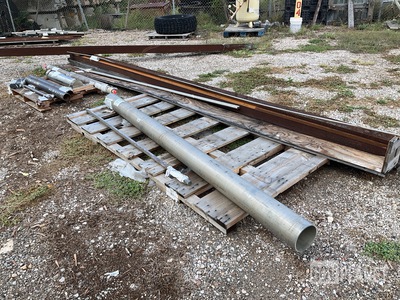 Lot of Assorted Metal Bars, Rods & Pipes