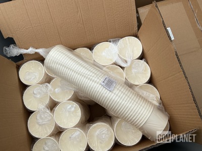 (4) Cases of Choice 8 oz. Paper Hot Food Cups